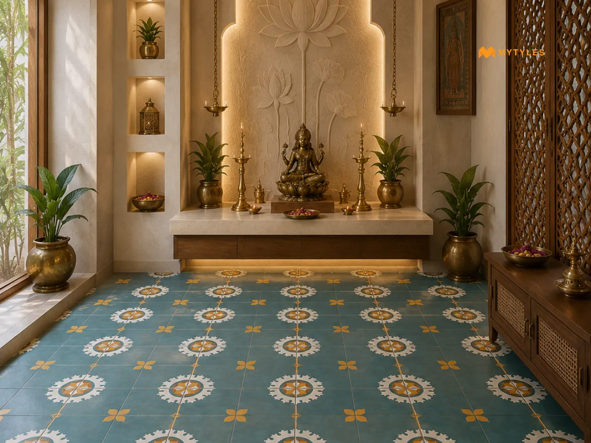 Symmetrical Repeat Patterns for an Orderly, Meditative Feel